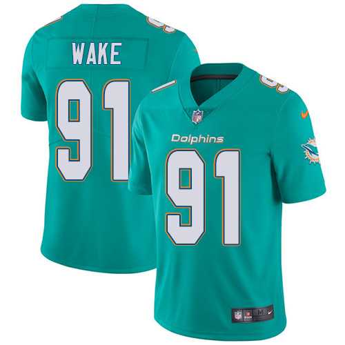 Nike Miami Dolphins #91 Cameron Wake Aqua Green Team Color NFL Vapor Untouchable Limited Jersey,We sell and wholesale Nike Miami Dolphins #91 Cameron Wake Aqua Green Team Color NFL Vapor Untouchable Limited Jersey on line form chian!